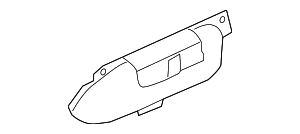 95855574400 - Body: Baffle for Porsche Image