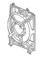 38615R1AA02 - : A/C Shroud for Honda: Civic Image