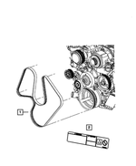 55116955AC - Cooling: A/c Spec. Label for Mopar Image