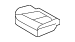 892500W510 - Body: Seat Cushion Pad for Hyundai Image