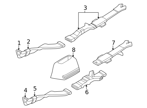 Ducts for 1999 Dodge Durango #0