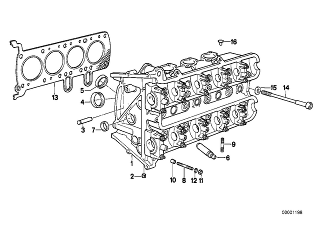 11121464460 - : Cylinder Head Gasket for BMW-Motorrad Image