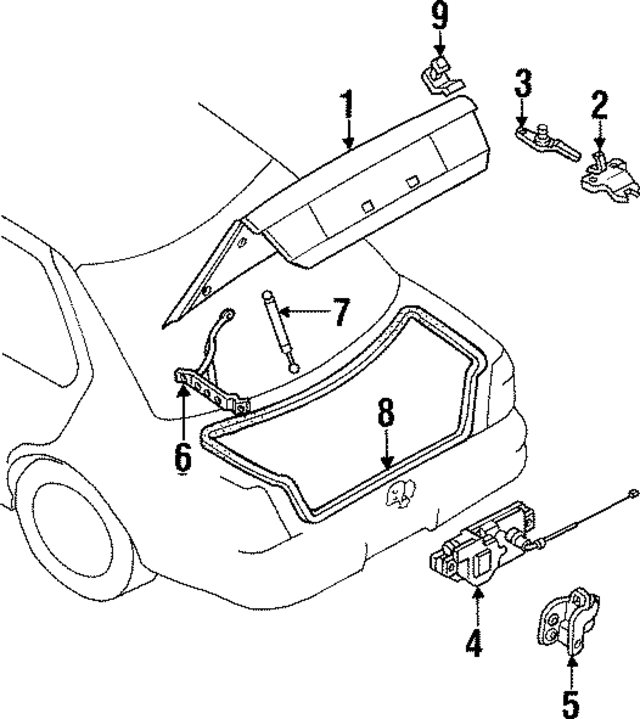 8468062J20 - : Lock Solenoid for INFINITI: G20 Image