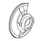 34116756902 - : 2000-2006 BMW X5 - Splash Shield for BMW: X5 Image