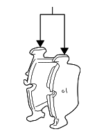 34116761282 - : Brake Pads Front for BMW: X5 Image