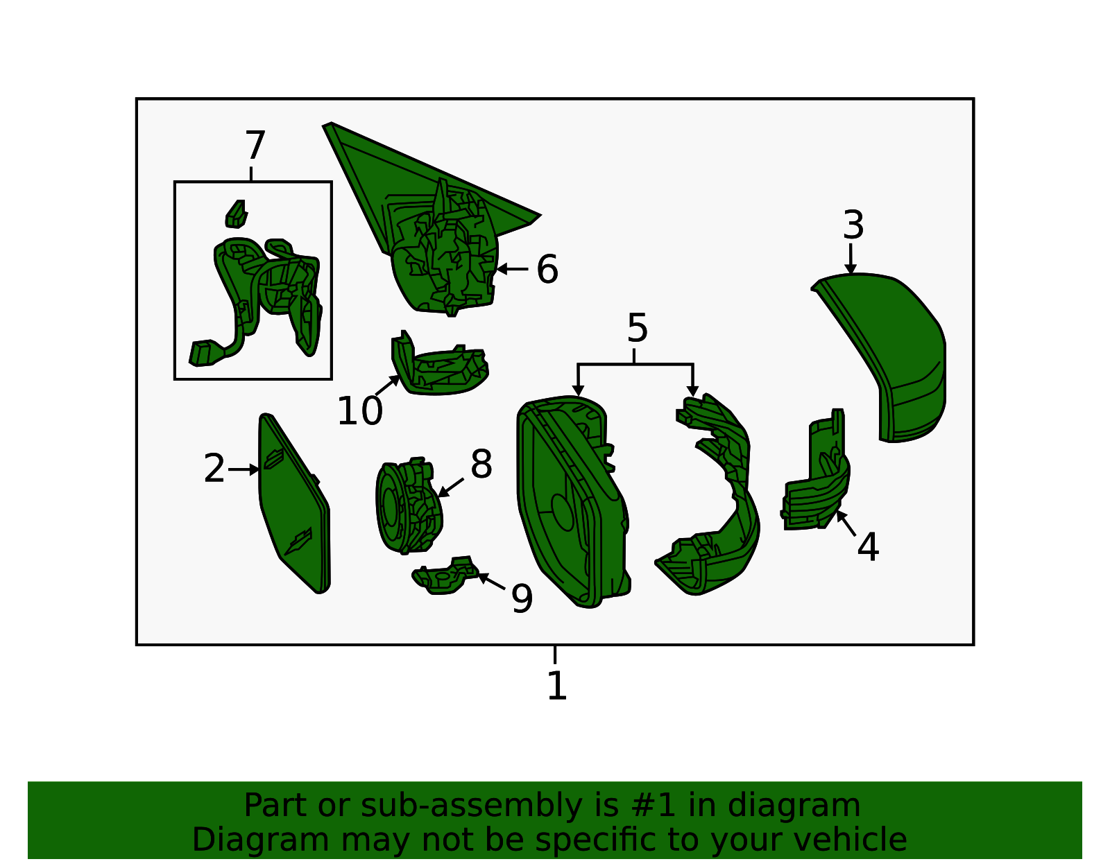 2015-2017 Acura TLX Mirror Assembly 76200-TZ3-A22ZC | OEM Parts Online