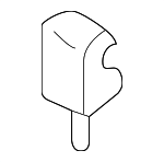 MR489455 - Body: Shelf Damper for Mitsubishi Image