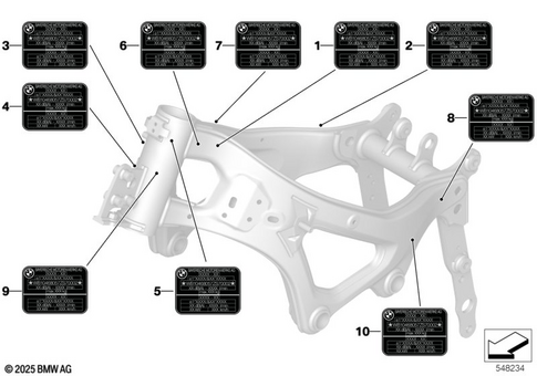 Labels for 2026 BMW-Motorrad F 900 GS Adventure | BMW Motorcycles