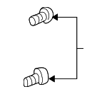 912276003 - Body: Stay Screw for Suzuki Image