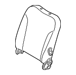 884604D410KS2 - : 2007-2008 Hyundai Entourage - Seat Back Cover for Hyundai: Entourage Image