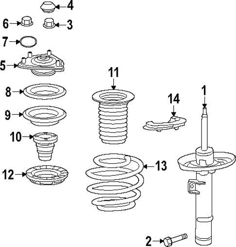 Struts & Components for 2023 Honda Accord #0