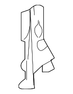 23371930 - : Rail Support Brace for Buick: Envision | Cadillac: XT4 Image