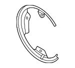 98135252180 - Brakes: Plate for Porsche Image