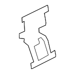 PAE698995 - Brakes: Disc Brake Anti-Rattle Clip for Porsche: 718 Spyder Image