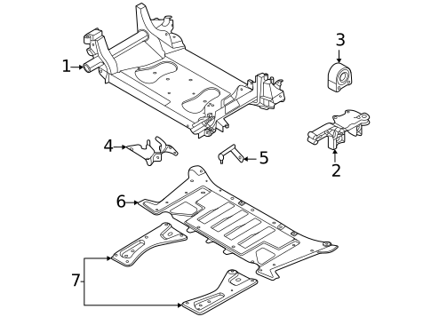 Suspension Mounting for 2024 Audi e-tron GT #0