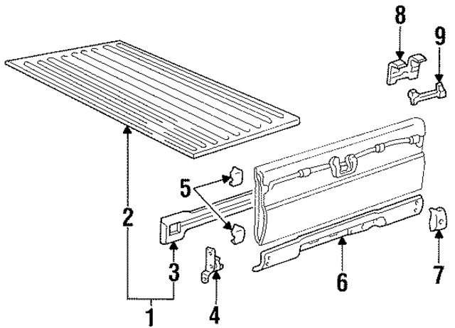9351297G00 - : Floor Pan for Nissan Image