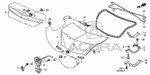 90101TA0000 - Body/Air Conditioning: BOLT-WASHER (6X16) for Acura Image
