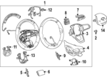 85783563 - Steering: Steering Wheel for GM Image