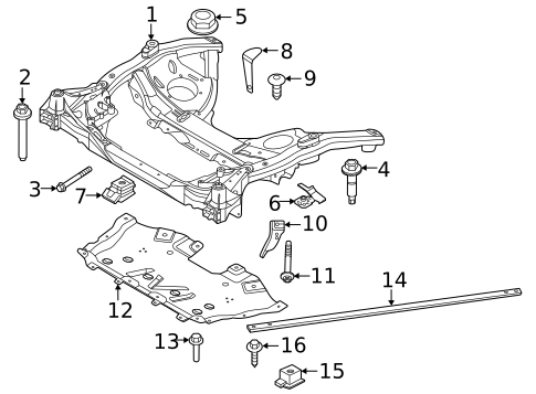 Suspension Mounting for 2022 BMW 840i Gran Coupe #0