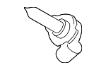 HB135 - Electrical: Motorcraftâ„¢ High Beam Bulb for Ford Image