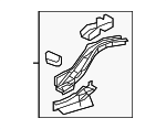5760206901 - Body: Rear Rail for Toyota Image image