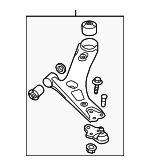 545003W500 - : Lower Control Arm for Kia: Sportage Image