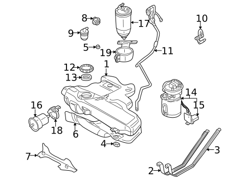 Hardware, Fasteners & Fittings for 2002 Volkswagen Jetta #0