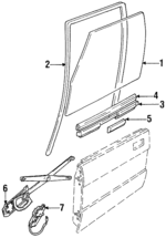 ALR6482 - : 1994-1995 Land Rover Discovery - Lift Channel for Land Rover: Discovery Image