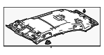6331076070C2 - Body: Headliner for Lexus: UX200, UX250h Image