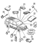 5161606AD - : ANTI LOCK BRAKES MODULE for Dodge: Durango Image