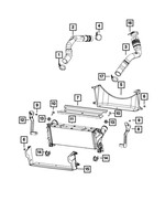 68069568AA - Cooling: Grommet for Mopar Image