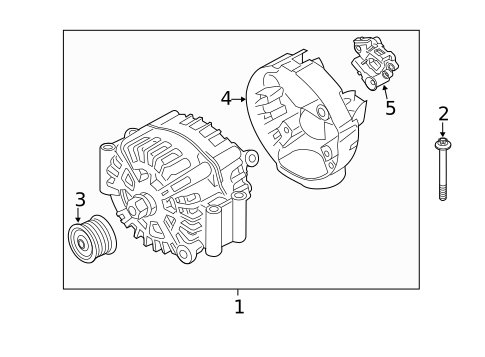 Alternator for 2020 BMW X7 #0