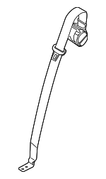 72117911591 - Electrical: Center Belt Assembly for BMW Image