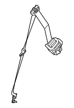 72117911587 - : Outer Belt Assembly for BMW Image