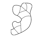 2000-2009 Honda - Cap B Body Cover *NH167L* (Graphite Black)