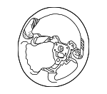 78501S6MA81ZA - Steering: Steering Wheel for Honda: Insight Image