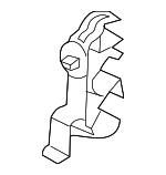 95810651000 - Cooling System: Reservoir Hose Bracket for Porsche: Cayenne Image