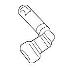 95810631010 - Cooling System: 2011-2014 Porsche Cayenne - Engine Coolant Overflow Hose for Porsche: Cayenne Image