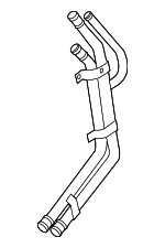 95810636000 - Cooling System: 2011-2018 Porsche Cayenne - Water Pipe for Porsche: Cayenne Image
