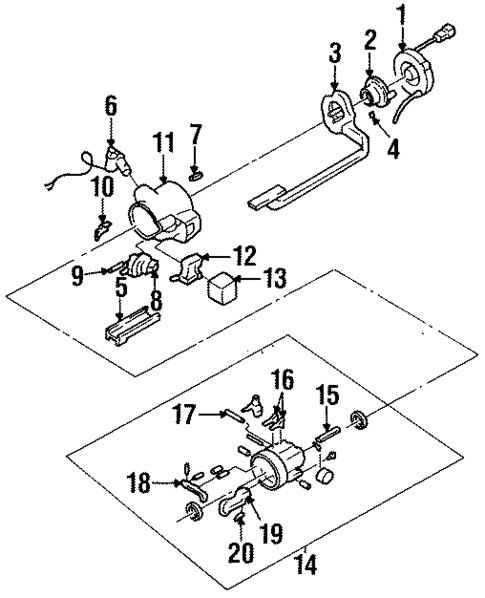 Housing & Components for 1998 Cadillac DeVille #0