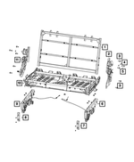 5102488AA - Interior Trim: Screw for Chrysler: Pacifica, Town &amp; Country, Voyager | Dodge: Caravan, Grand Caravan | Jeep: Grand Cherokee L | Ram: C/V Image