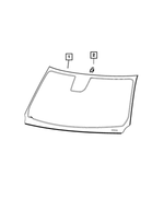 68427338AE - : Windshield for Jeep: Grand Wagoneer, Wagoneer Image