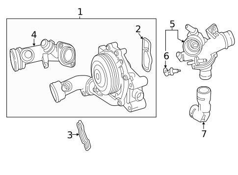 Powertrain Control for 2015 Mercedes-Benz GLK250 #4