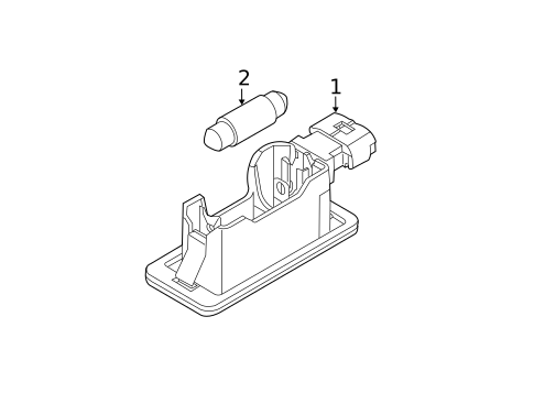 License Lamps for 2011 BMW X5 #0