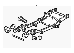 15873154 - Body: Frame Assembly for Chevrolet: Avalanche 2500, Suburban 2500 | GMC: Yukon XL 2500 Image