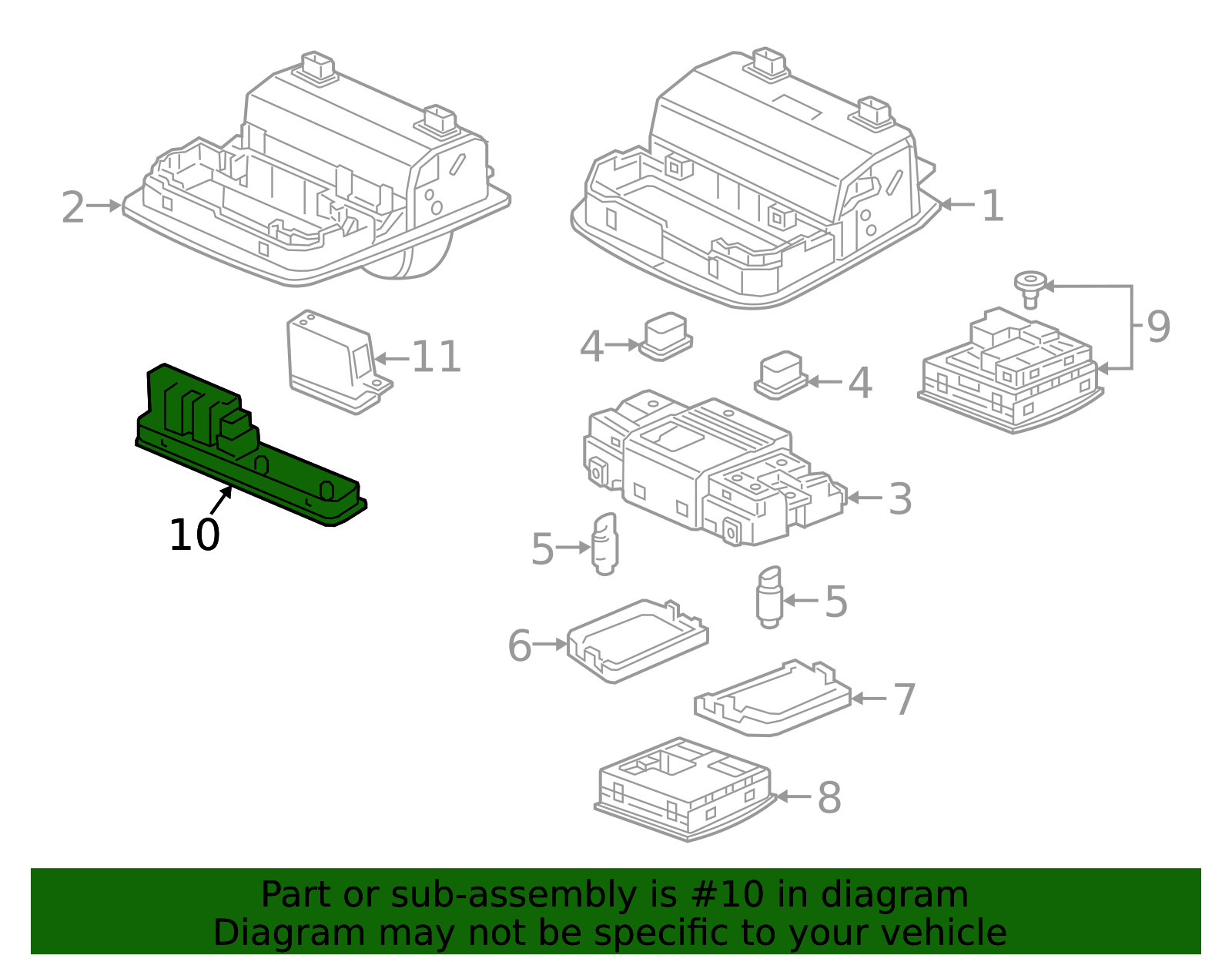 2015-2016 Honda CR-V GPS Navigation Control Module 36600-TE0-A22ZE ...