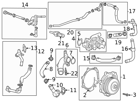 Sensors for 2022 GMC Sierra 1500 #0