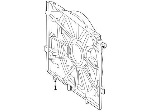 Cooling Fan for 2024 Mercedes-Benz E 350 #0