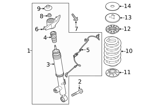 Suspension, Springs & Related Components for 2019 Volvo XC40 #0