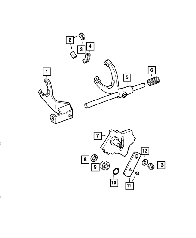 S2436163 - NVG271; Transfer Case: Flat Washer for Mopar Image